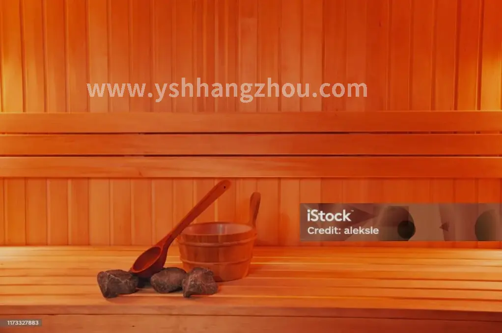 桑拿后的放松休息区